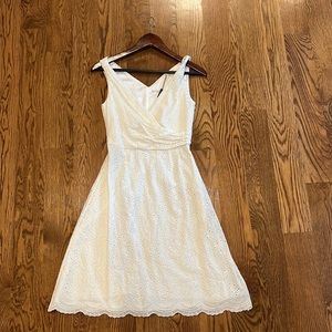 Elie Tahari eyelet dress